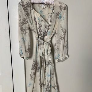 Club Monaco Silk Tunic Dress